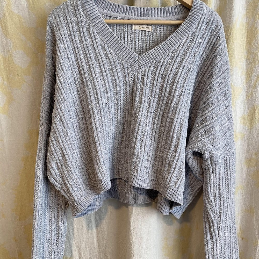 Baby clue cropped sweater